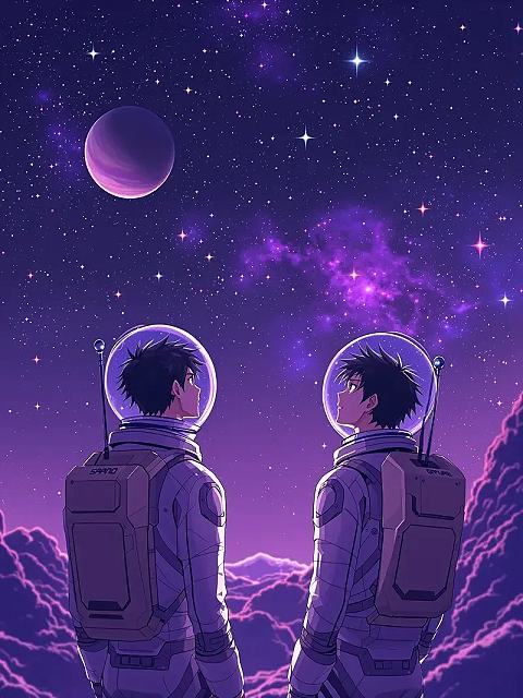 蓝莓色早安 封面 - 无翼鸟漫画 轻彩淡涂